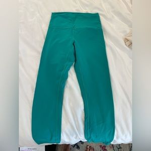 LULU LEMON WUNDER TRAIN LEGGINGS